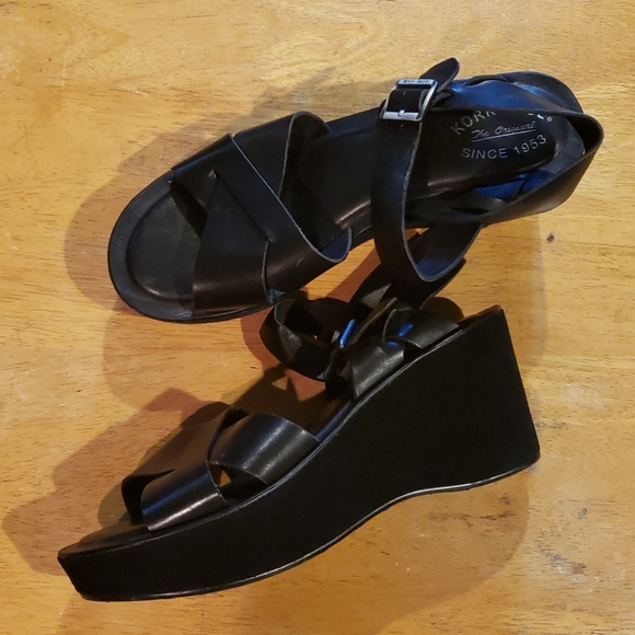 KORK-EASE Size 11Ava Platform Wedge Sandal - Picture 4 of 5